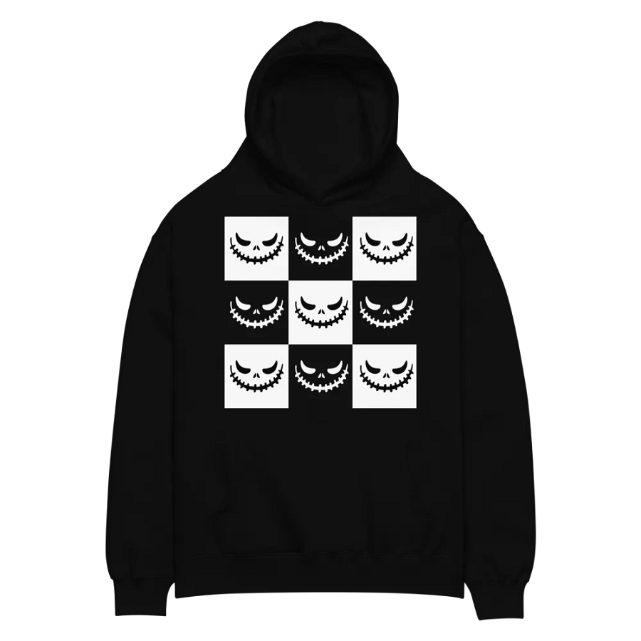 Grinning Jack-O-Lantern Oversized Hoodie product image (2)