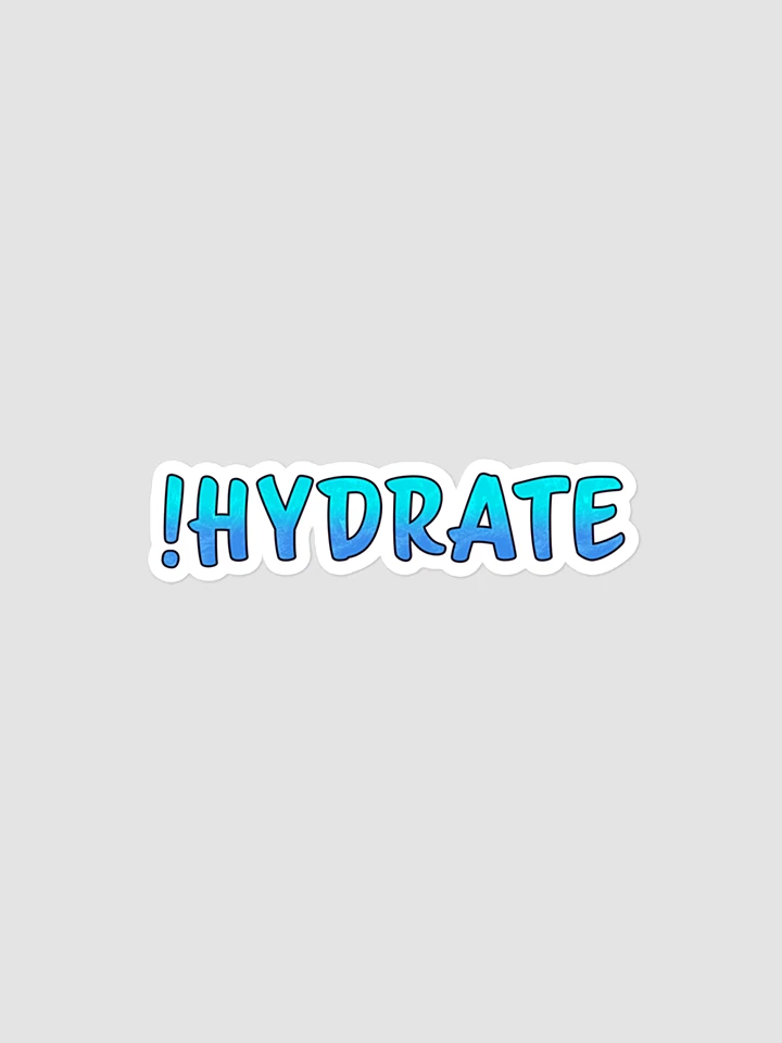 Hydrate Sticker product image (2)