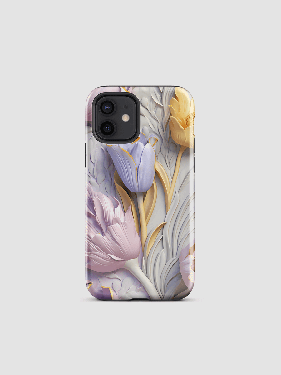 3D style Tulips iPhone Case product image (1)
