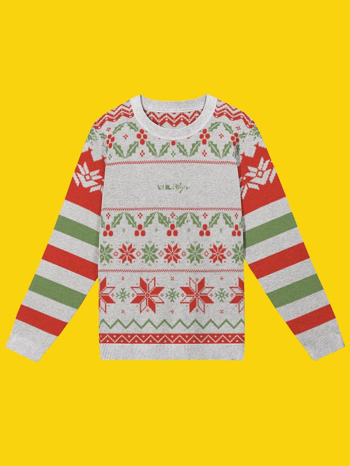 Knitted Crewneck Sweater Classic Fit | WIL Style product image (1)
