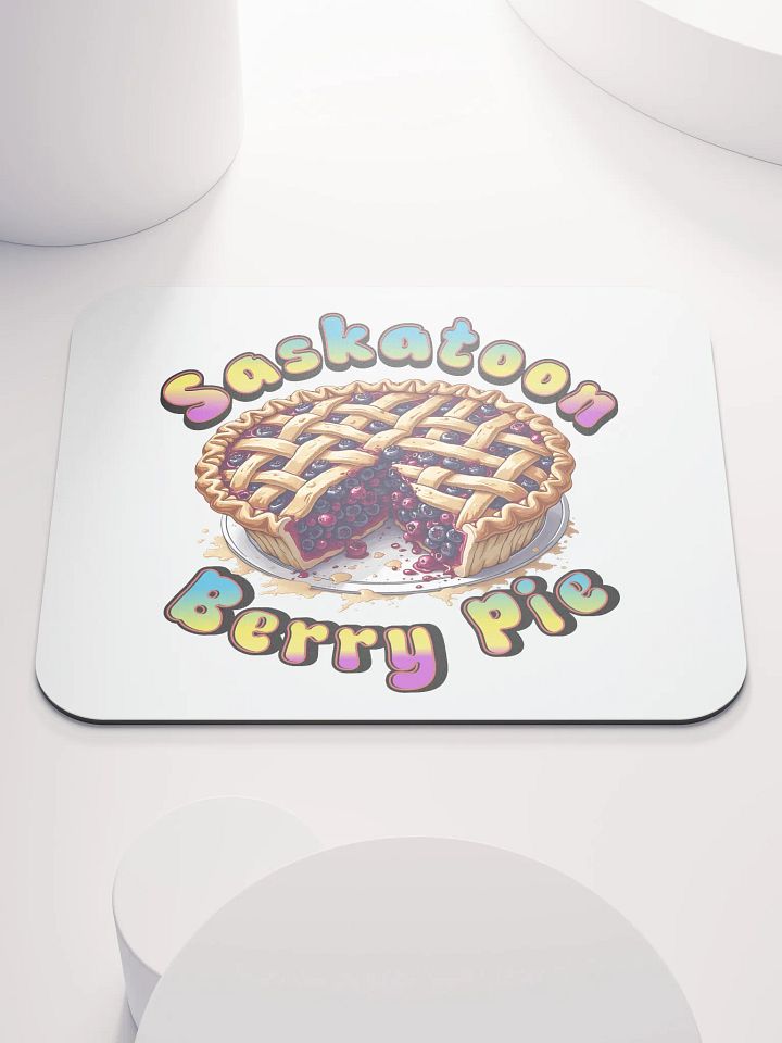 Saskatoon Berry Pie Mouse Pad product image (2)