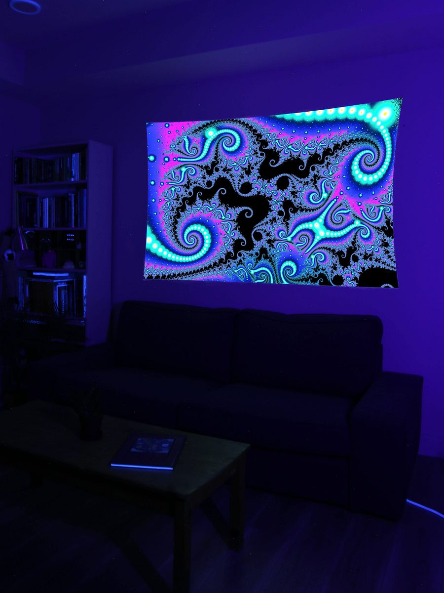 UV fractal tapestry - Complex Conjugate product image (3)