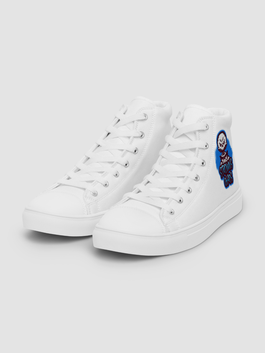 [strowns_chaos] Women;s High Top Canvas Shoes (White) product image (3)