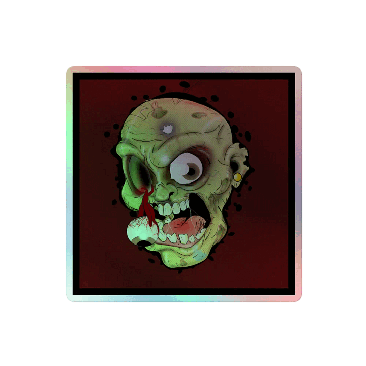 Ghoulish Graveyard Holographic Sticker Set product image (2)
