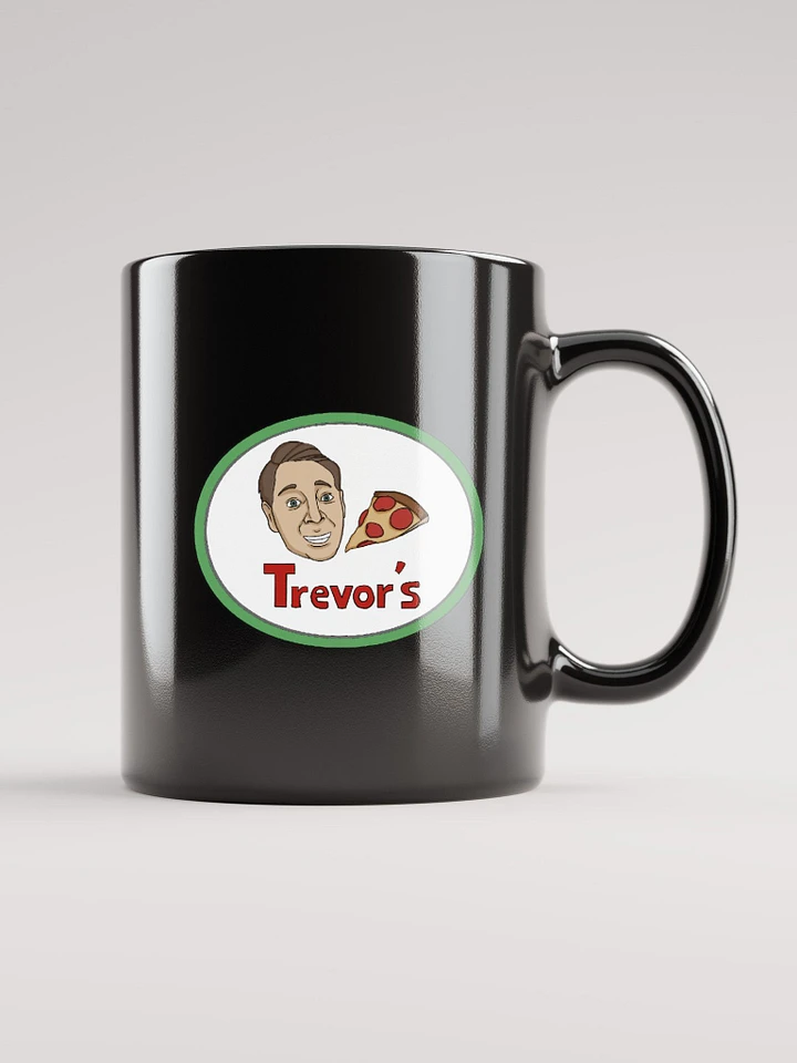 Trevor's Pizzeria 1 Black Mug product image (1)
