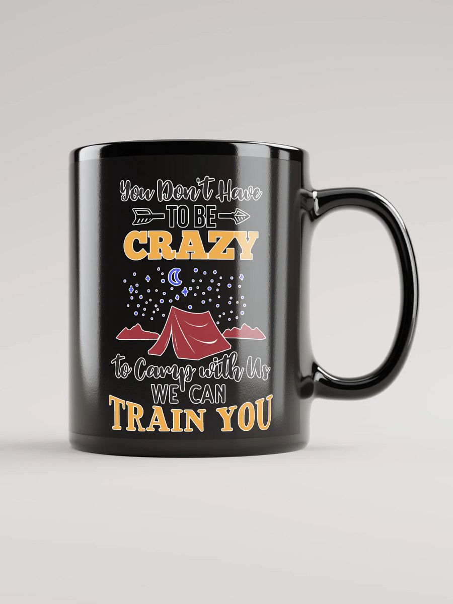 Crazy Camping Training Mug product image (1)