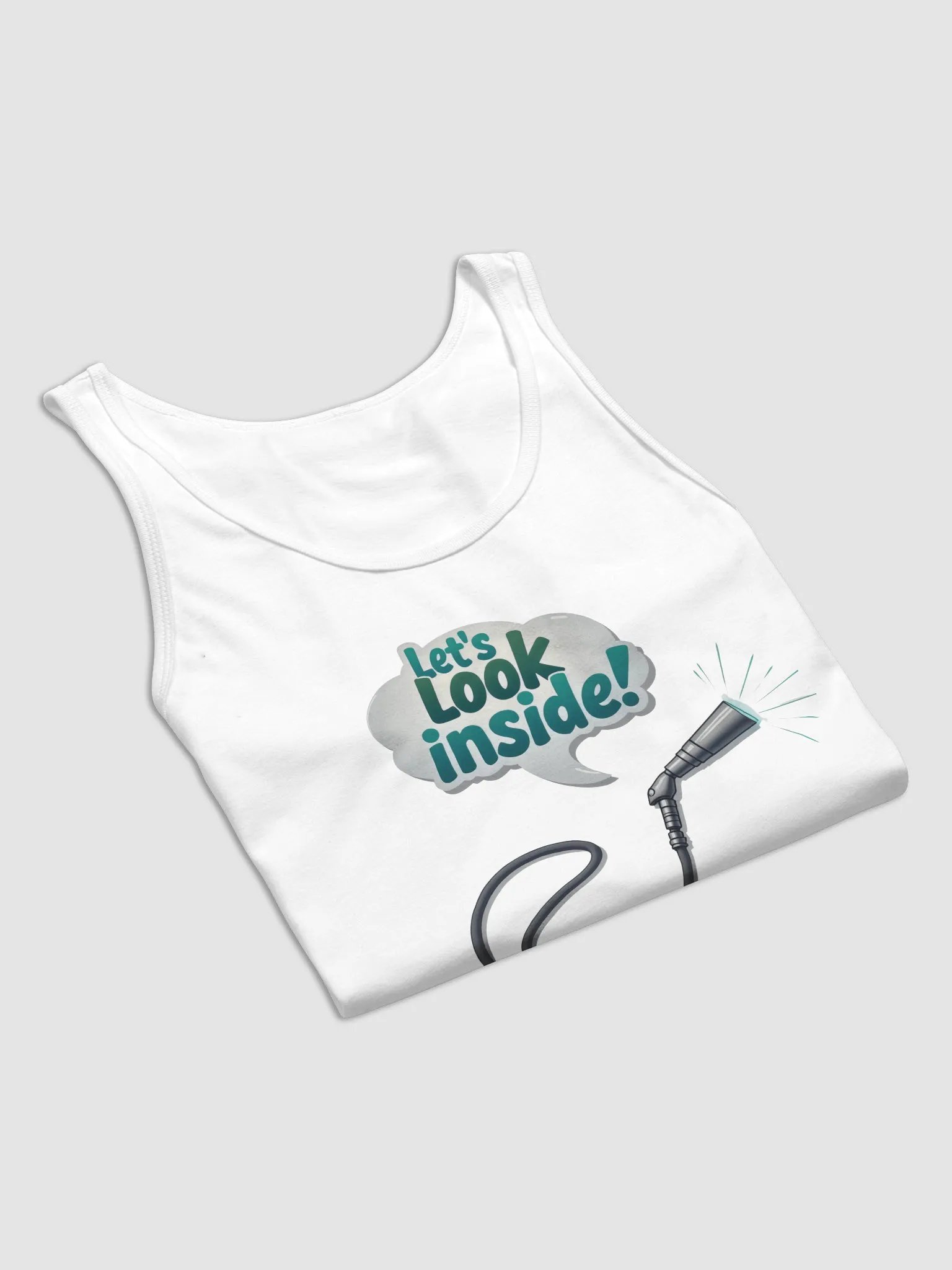 Illuminate Your Style with Endoscope Speech Bubble Tank product image (22)