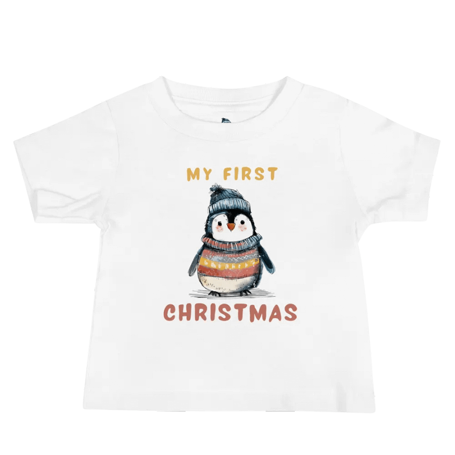 My First Christmas baby tee product image (4)