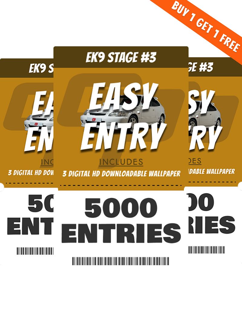 GOLD ENTRY BUNDLE BOGOF (30000 Entries)