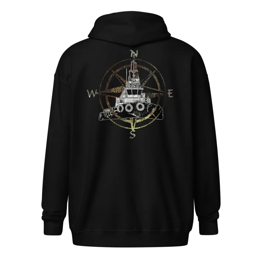 Compass Rose Marshall Foss Zip Hoodie product image (1)