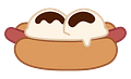 Ice Cream on a Hot Dog