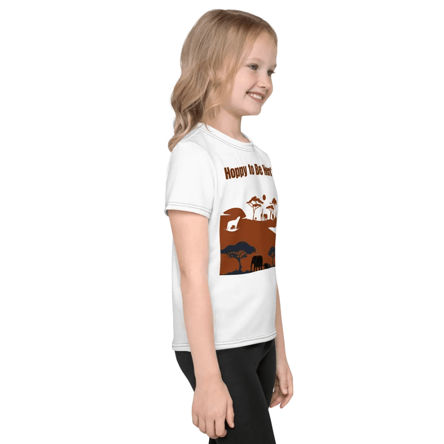 Safari Adventure Kids All-Over Print T-Shirt product image (4)