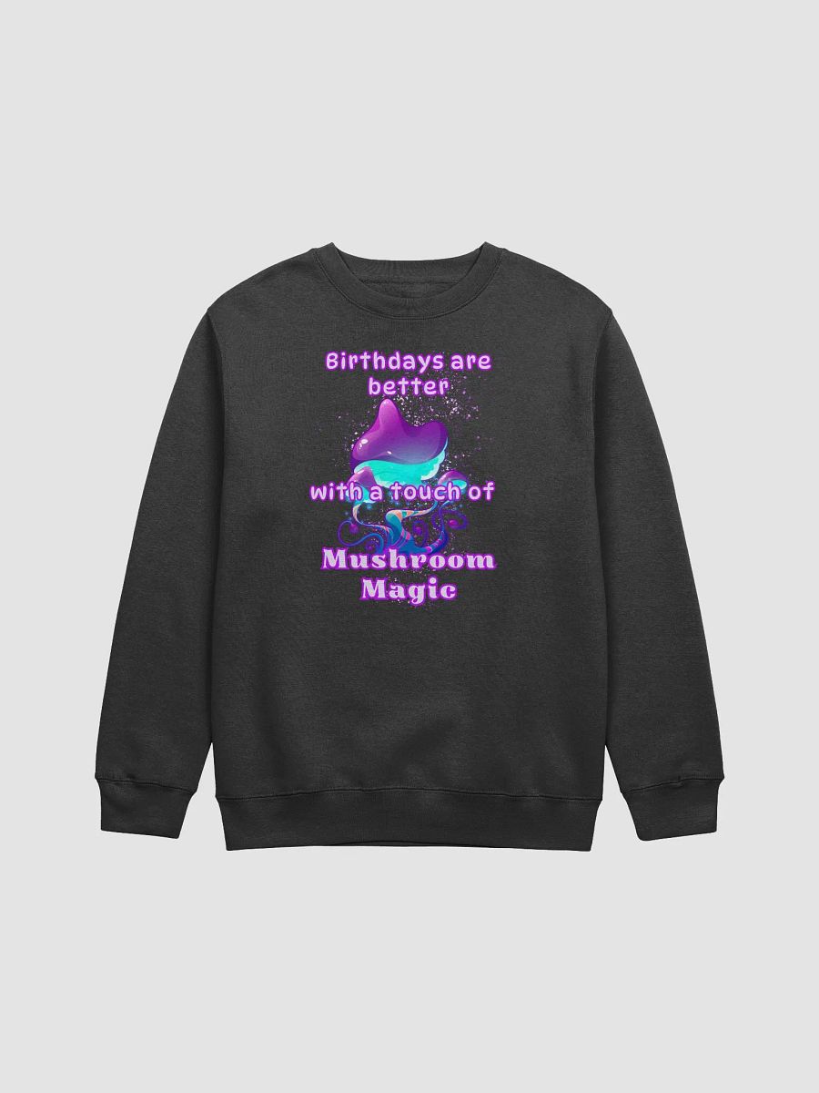 Mushroom magic Birthday premium crewneck sweatshirt product image (1)