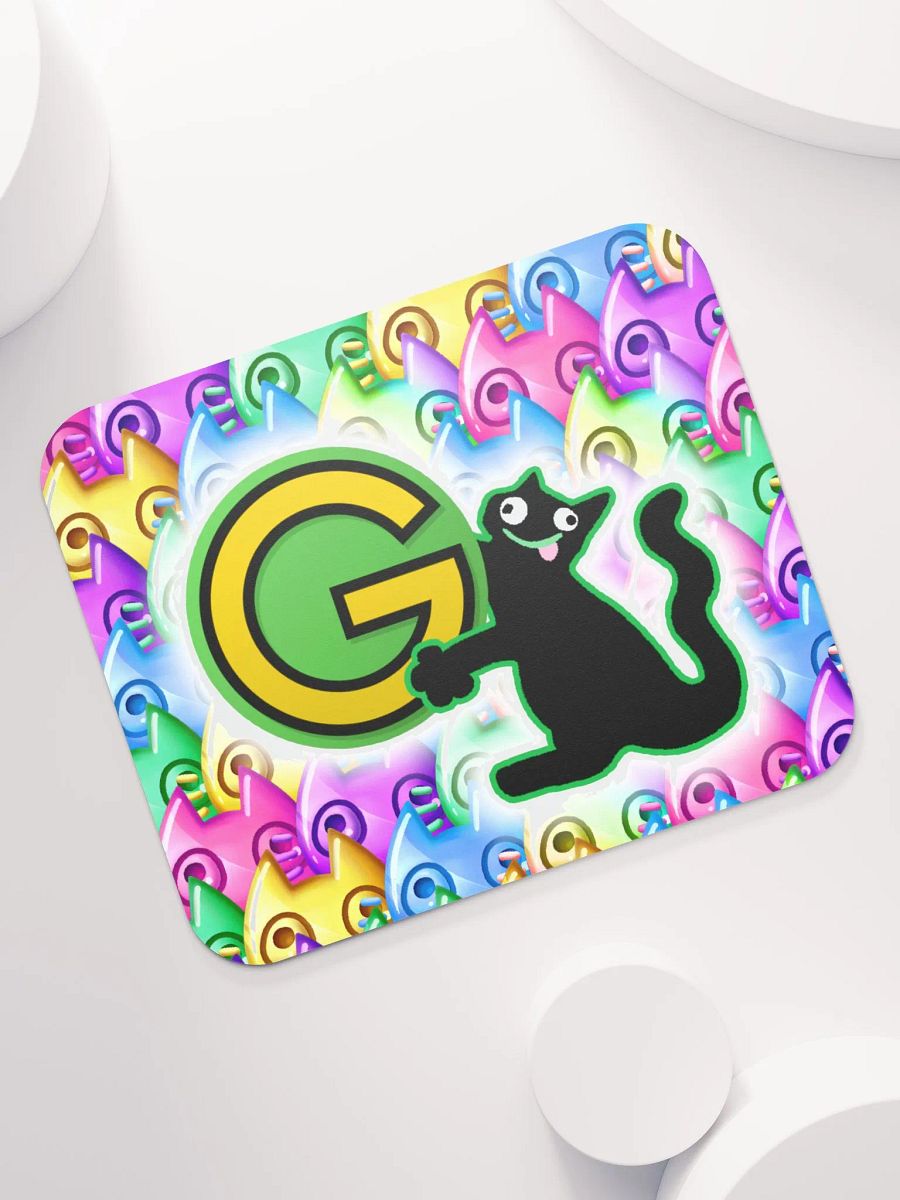 Mousepad - Derpcat holding 2025 Logo + Audience product image (1)