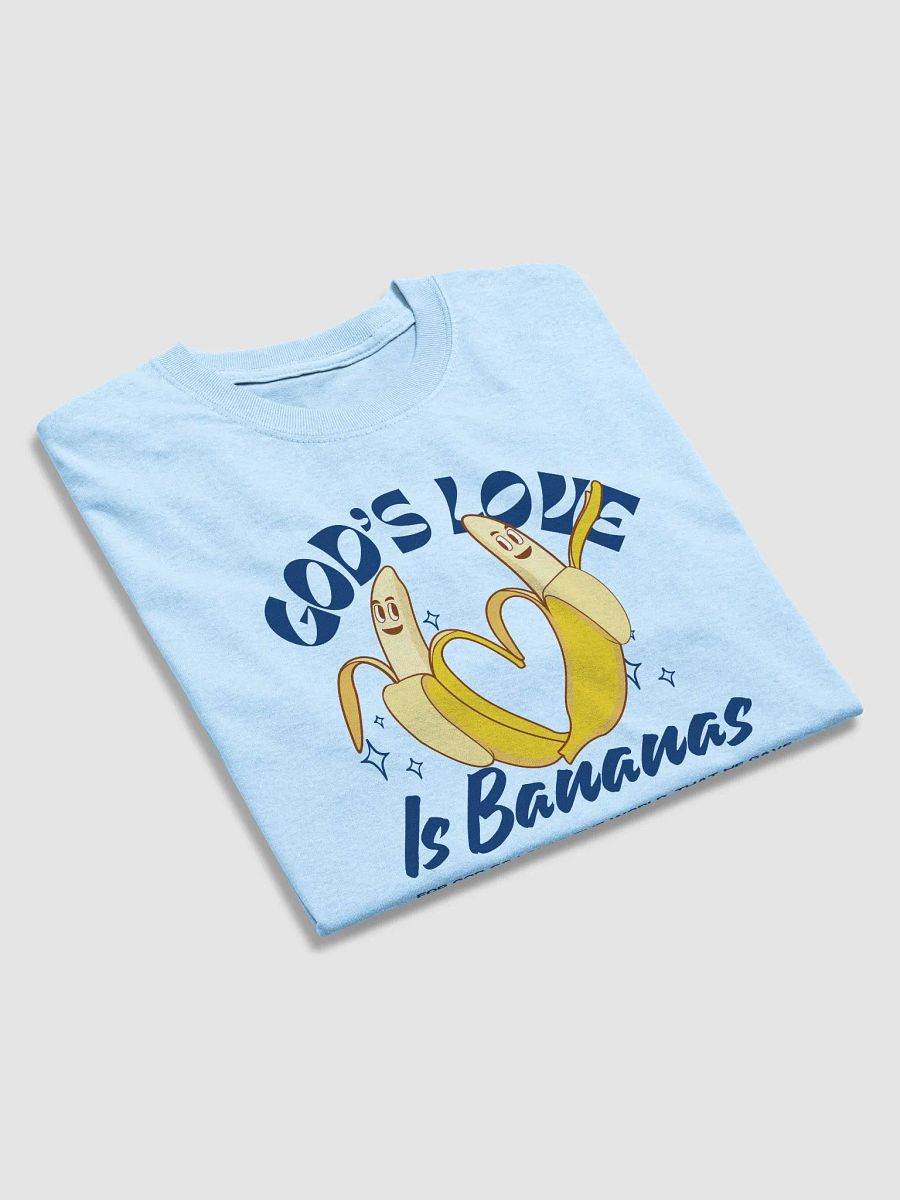 God’s Love Is Bananas – Bold Faith Tee | Light product image (11)