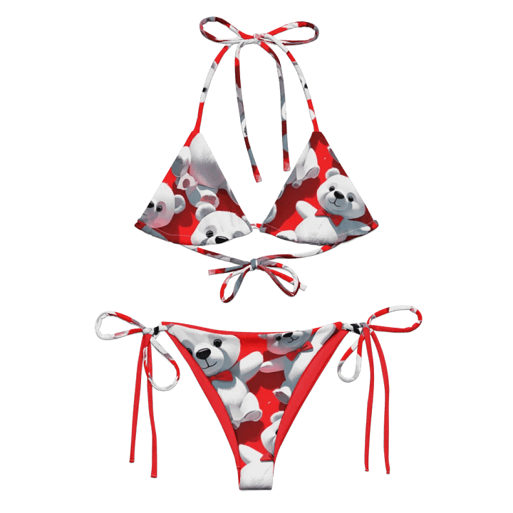 Teddy Bear Bliss String Bikini product image (1)