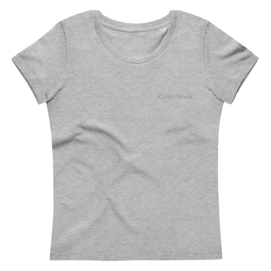 #ClassyFass - Heather Gray Fitted T-Shirt product image (2)