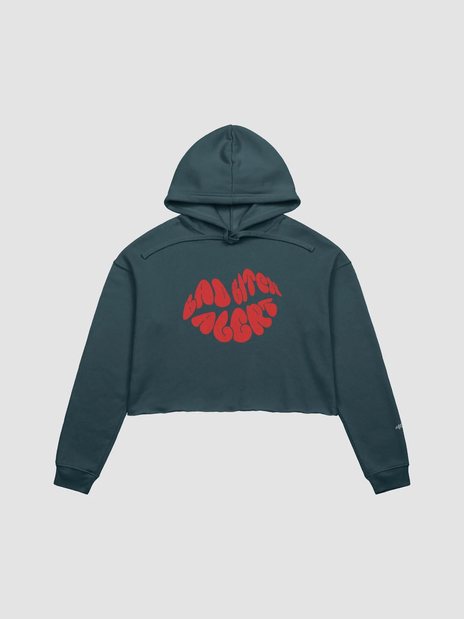 Bad Bitch Alert Crop Hoodie product image (6)