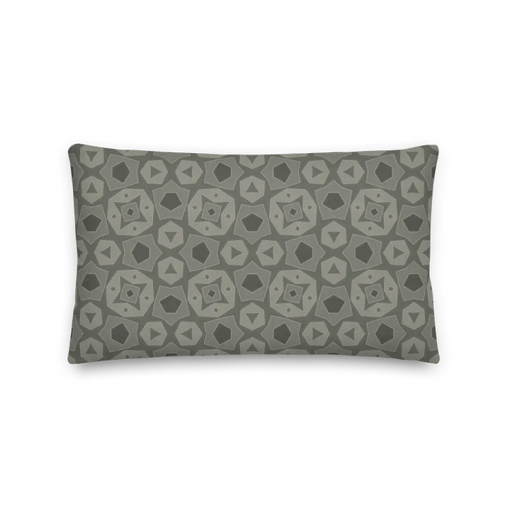 Sidera griseo premium pillow (Reversible and in 3 sizes/shapes) product image (1)