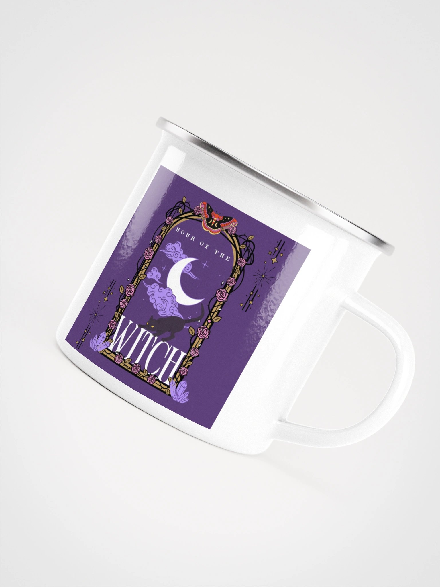 Witching Hour purple enamel mug product image (5)