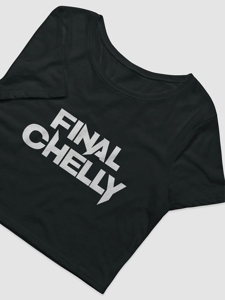 Final Chelly Logo Womens Printed Crop Top product image (2)