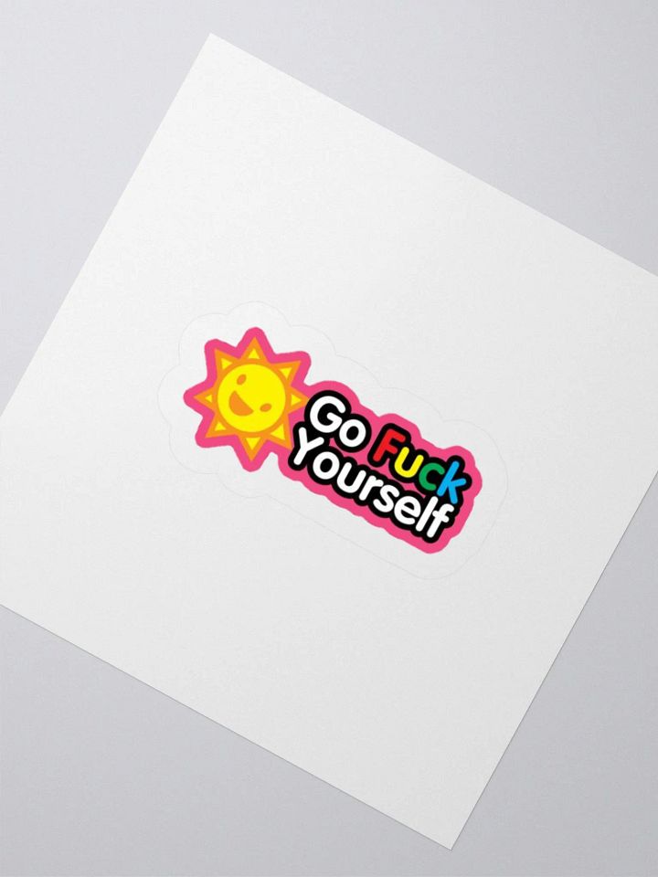 Sunny Disposition Kiss Cut Stickers product image (5)