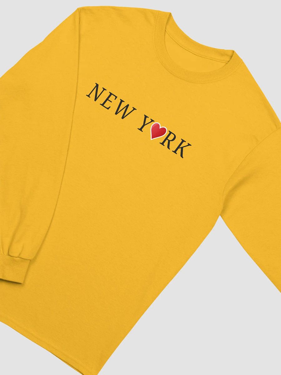 'New York' Long Sleeve Ultra Cotton T-Shirt product image (15)