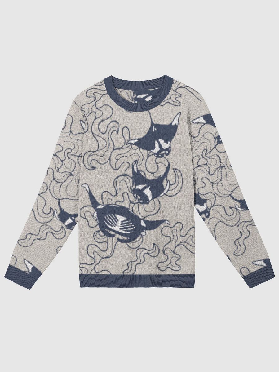 Knitted Manta Crewneck Sweater product image (1)