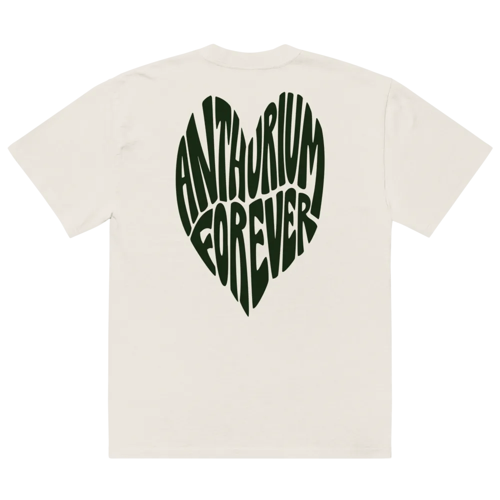 Anthurium Forever Oversized Tee product image (4)