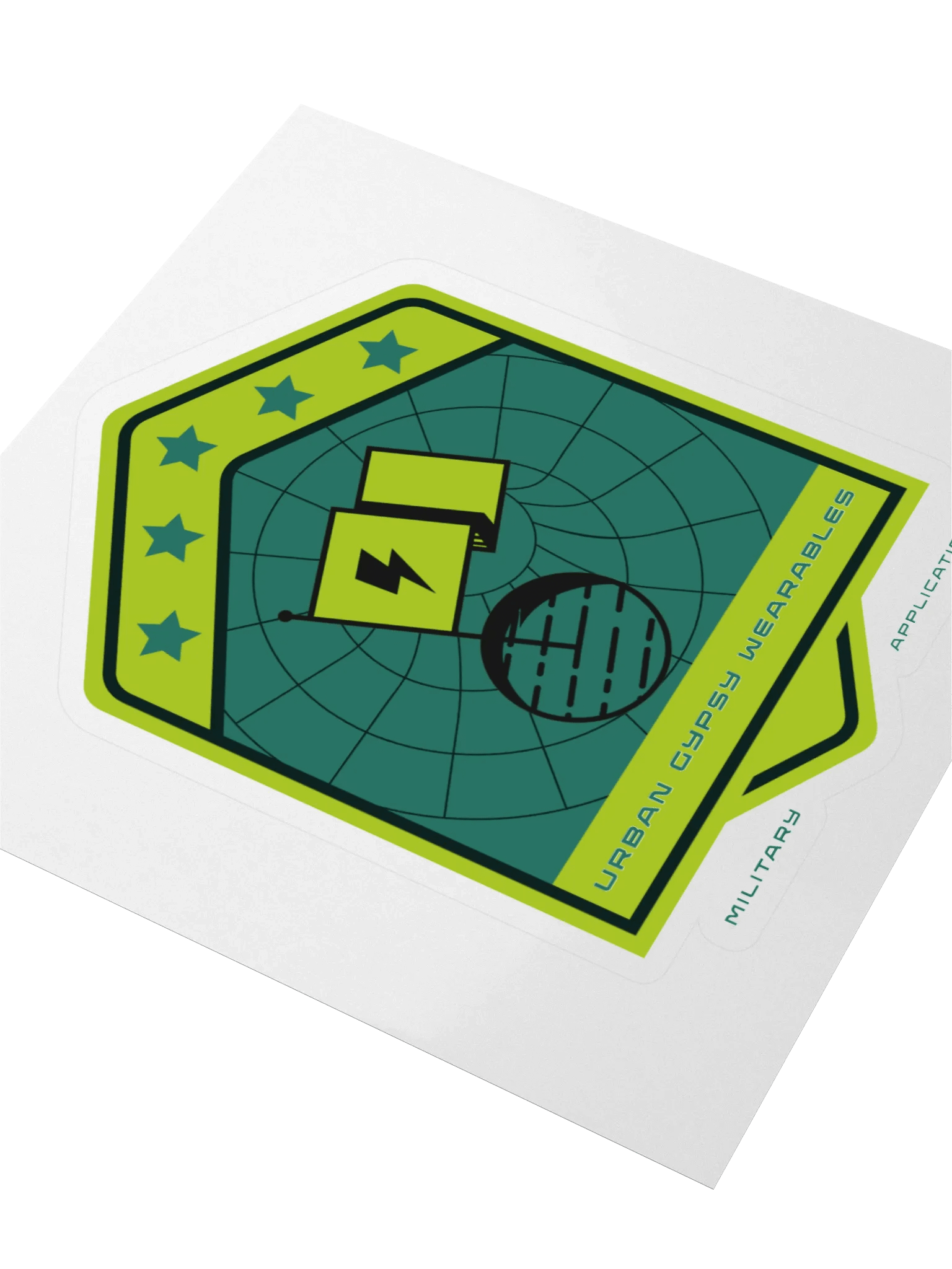 Military Applications Shield Sticker product image (3)