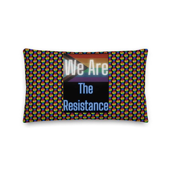 Resistors, We Are The Resistance, Pillow product image (2)