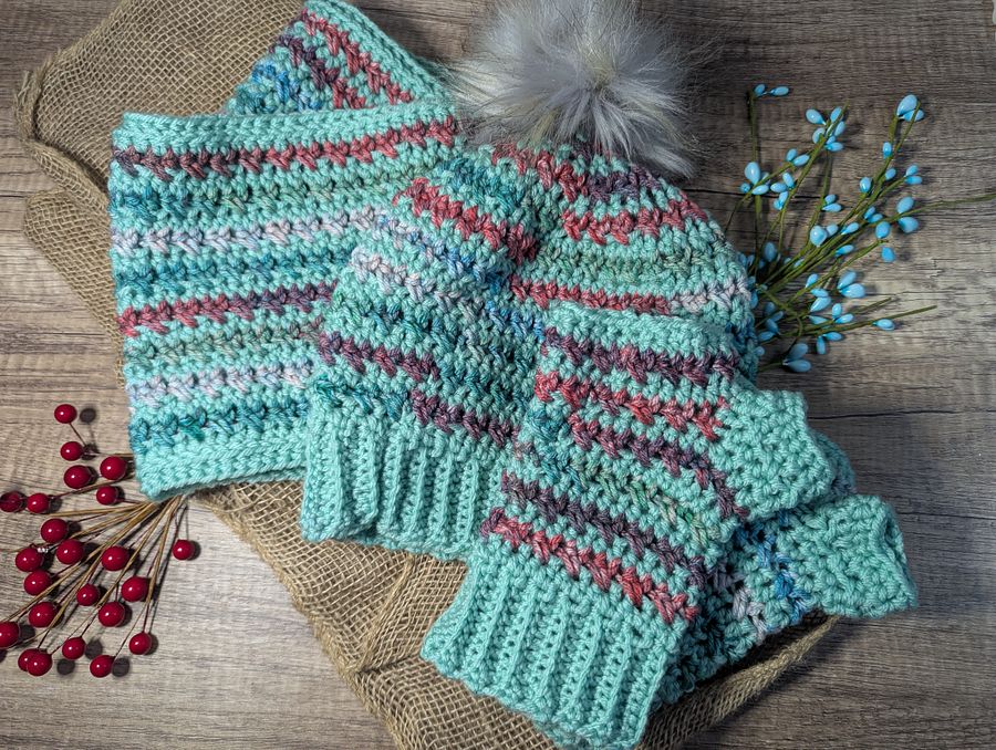 Double Cross Winter Set - Mint/Vari product image (1)