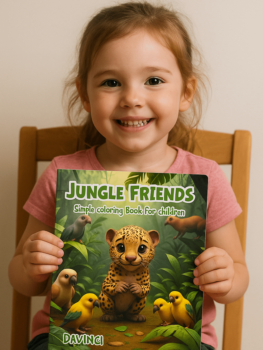 Adorable Animal Coloring Book product image (1)