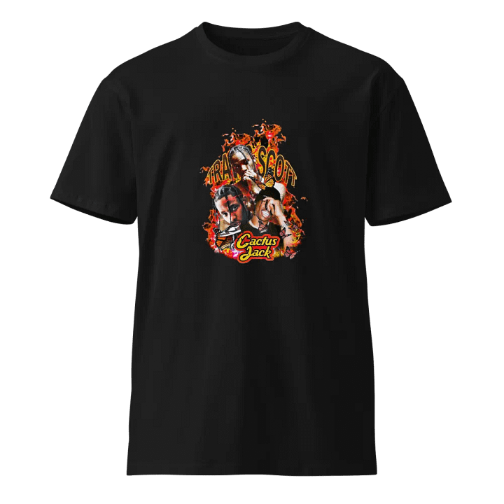 Cactus Jack Flames Unisex Tee product image (1)