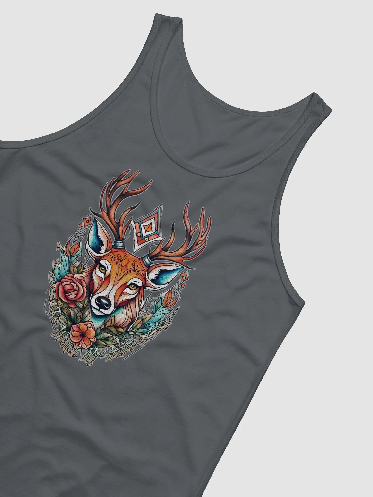 love to watch my wife Stag Tank top product image (35)