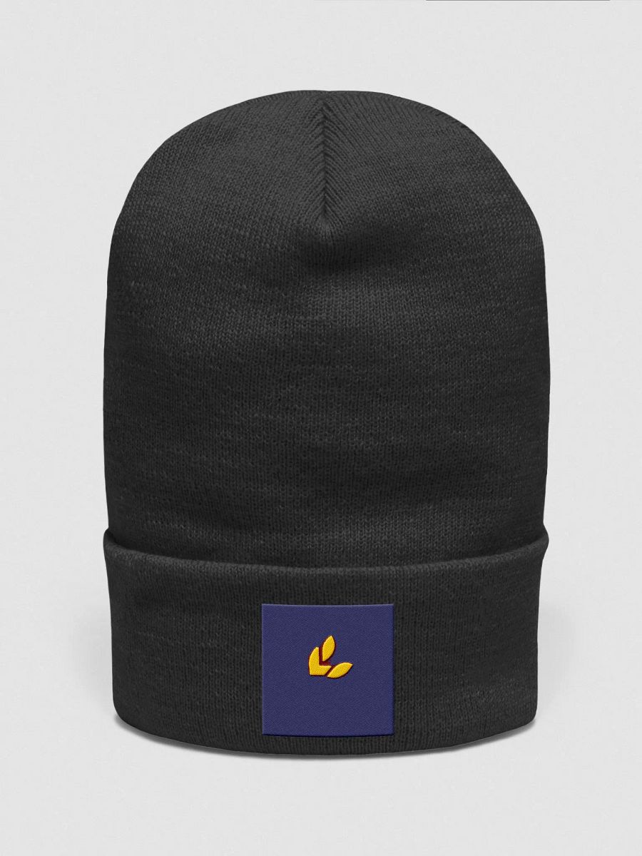 WINTER Golden Petals Cuffed Knit Beanie product image (1)