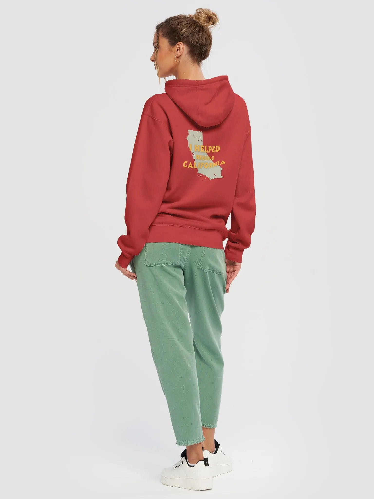 Chill Reaper Limited 2k25 Cali Fires Charity Pullover Hoodie - (Front Badge) product image (6)