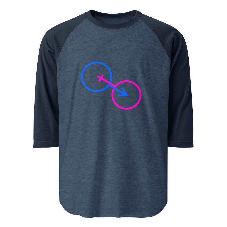 Interconnected Male & Female Raglan Tee product image (1)