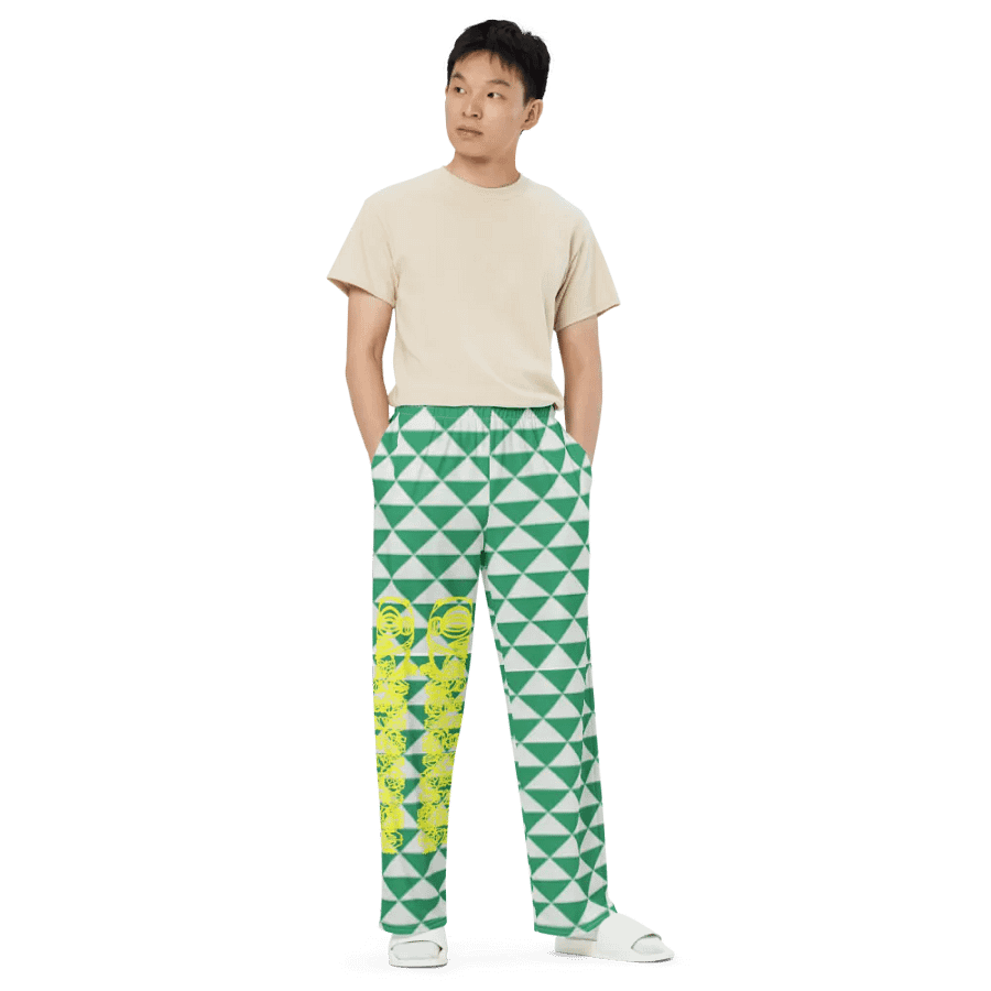Geometric Fusion TIKI Wide-Leg Pants product image (6)