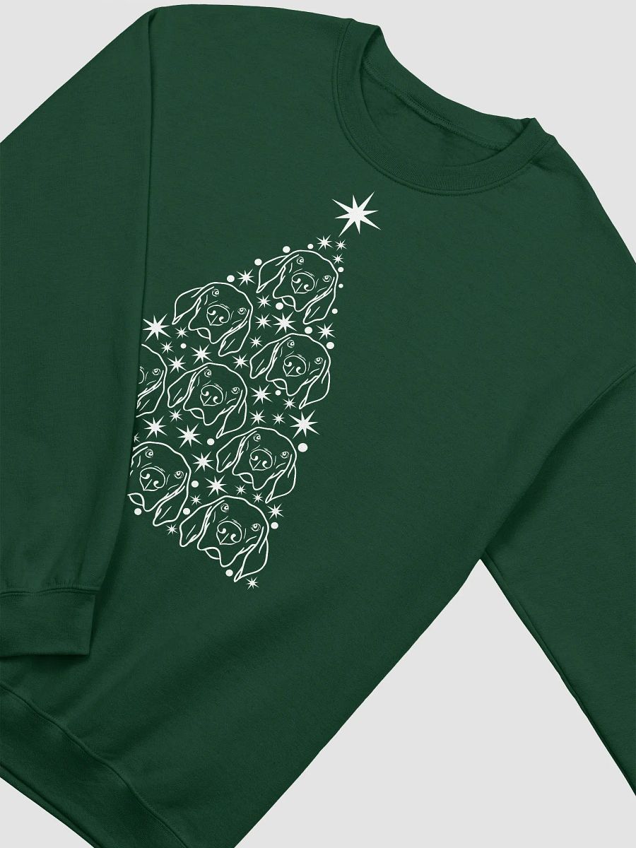 Weimaraner Christmas Tree Sweatshirt Design for Weimaraner Paw-rents product image (14)