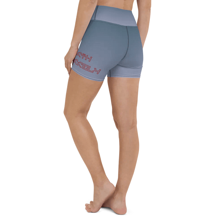 Galactic Gradient Yoga Shorts product image (1)
