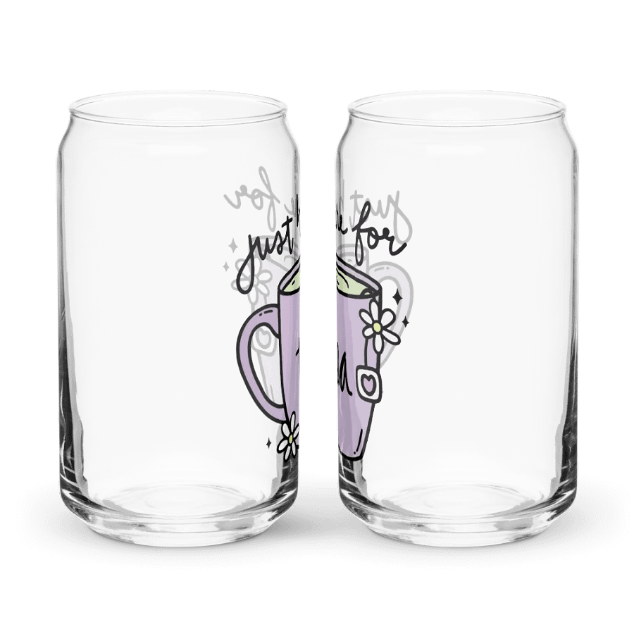 Just here for Tea Glass Mug product image (11)