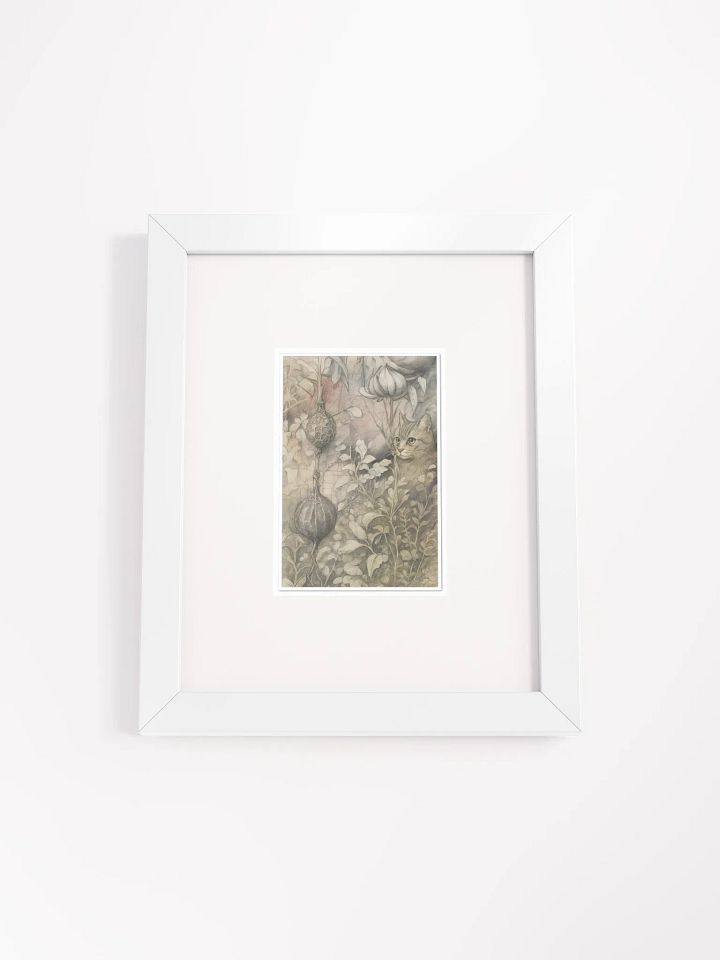The Secret Garden Sketchbook Artprint Framed product image (1)