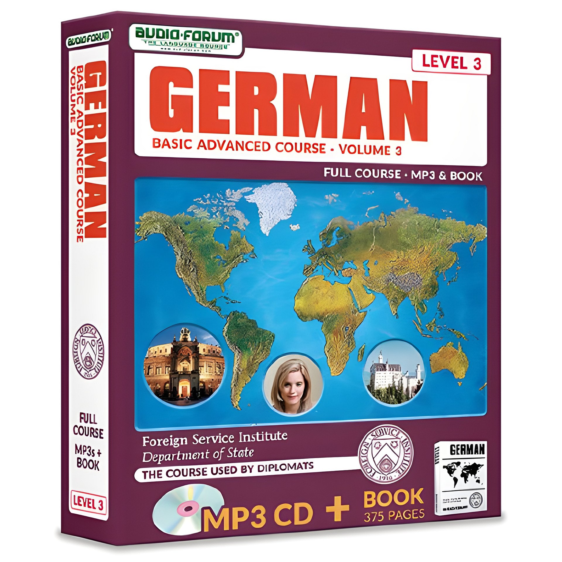 FSI: Basic German 3 - Advanced (MP3/Book) product image (1)