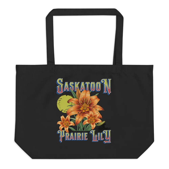 Saskatoon Prairie Lily Organic Tote Bag product image (1)