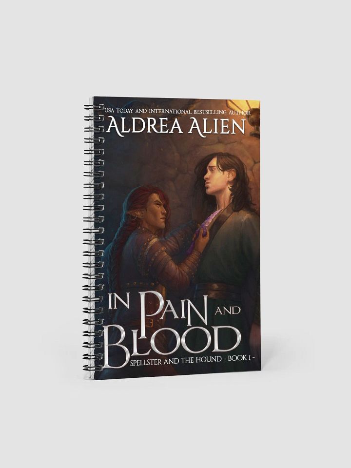 In Pain and Blood Notebook product image (1)
