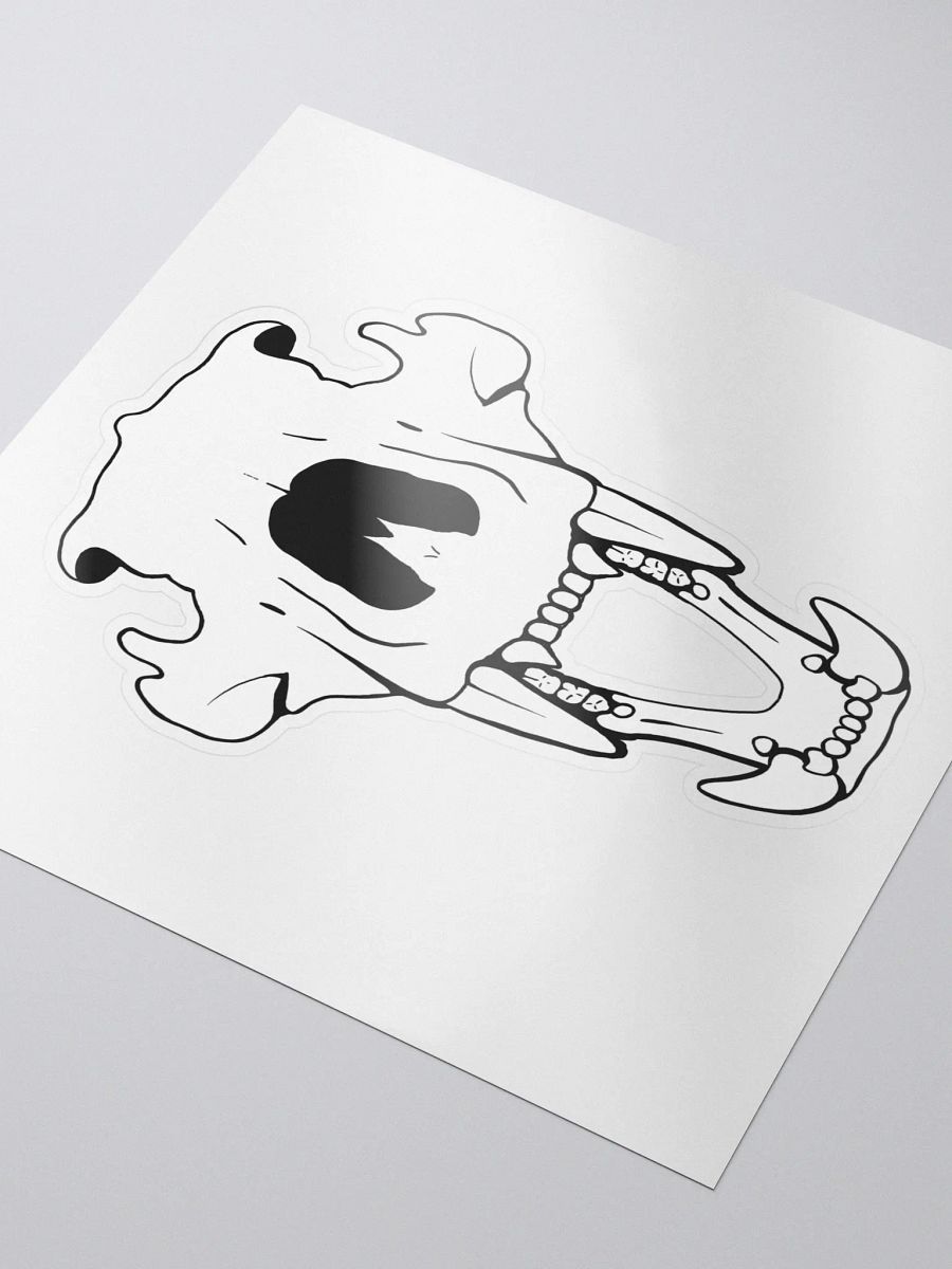 Skull Dog Sticker product image (3)