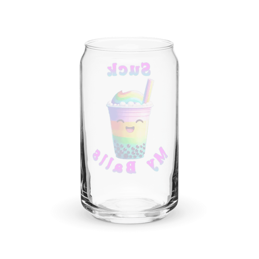 Rainbow Boba Delight Can Glass product image (8)