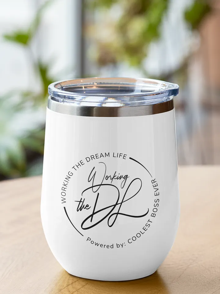 Insulated Wine Tumbler – Coolest Boss Ever | Luxe, Spill-Proof & Leadership-Ready product image (1)