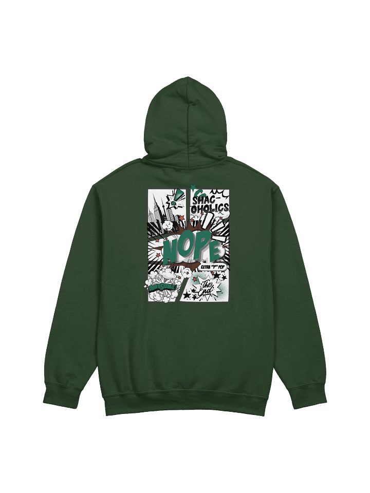 Explosive Dark Green NoPe Shac-oholics Hoodie product image (2)